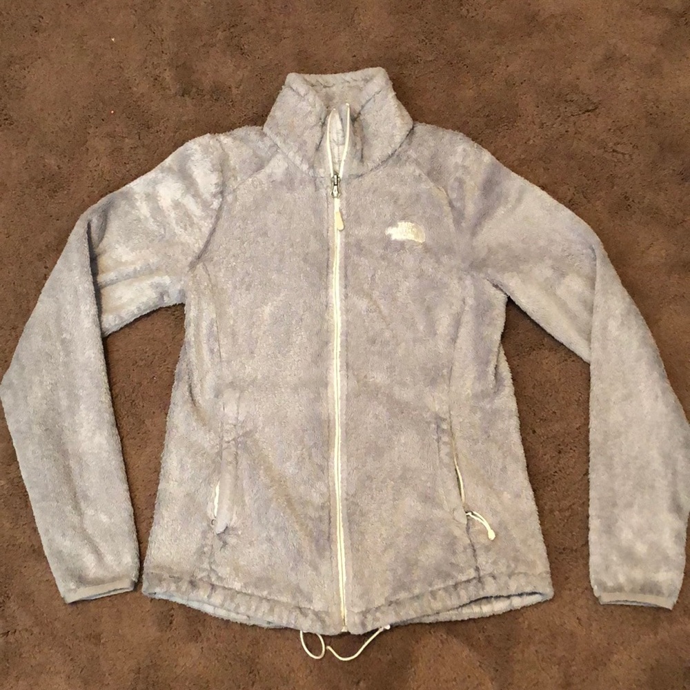 XS The North Face fuzzy jacket